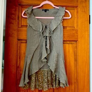 Gemstone Boho Vest Size S